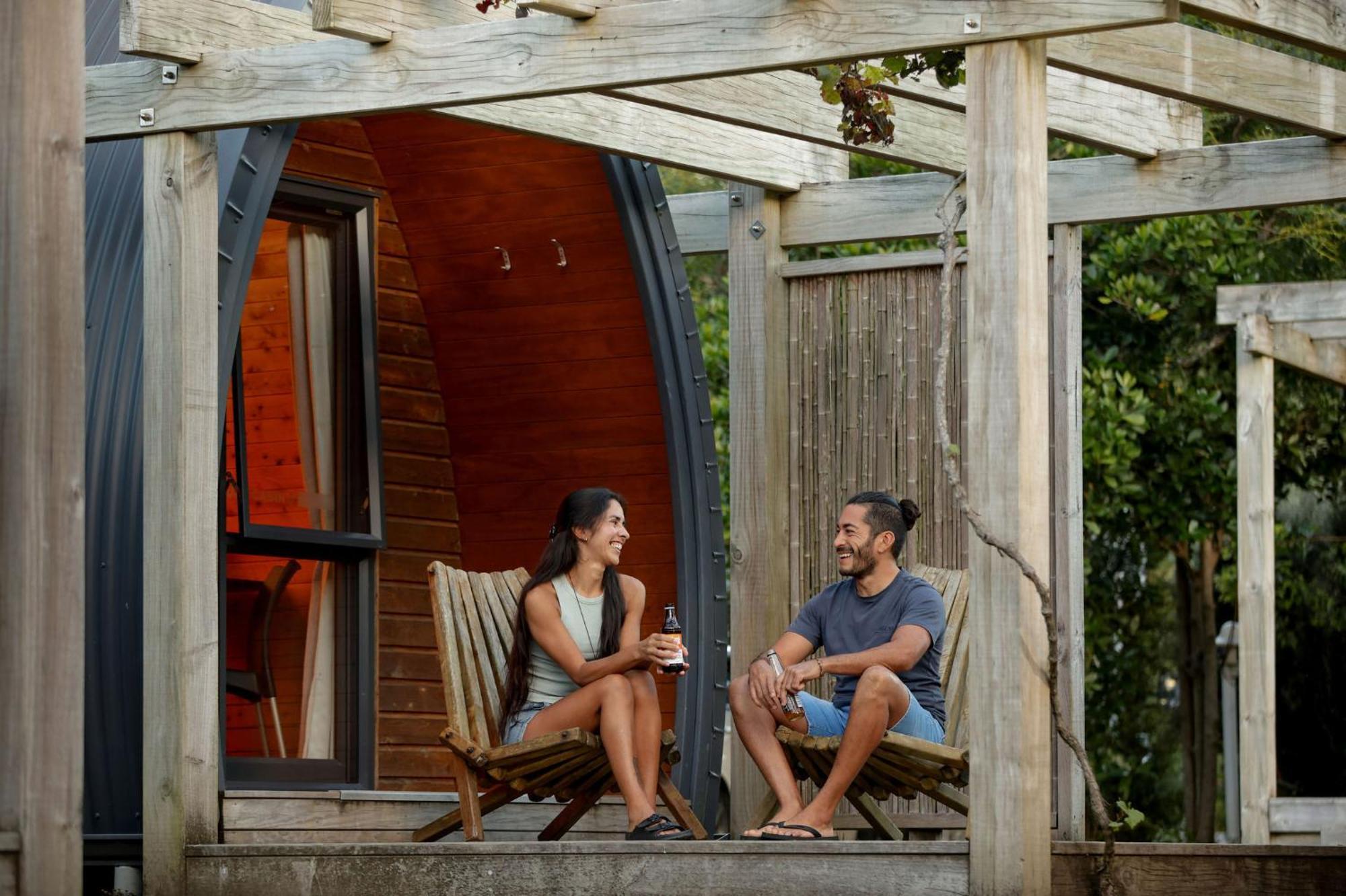 Hot Water Beach Top 10 Holiday Park Hotwater Beach Extérieur photo