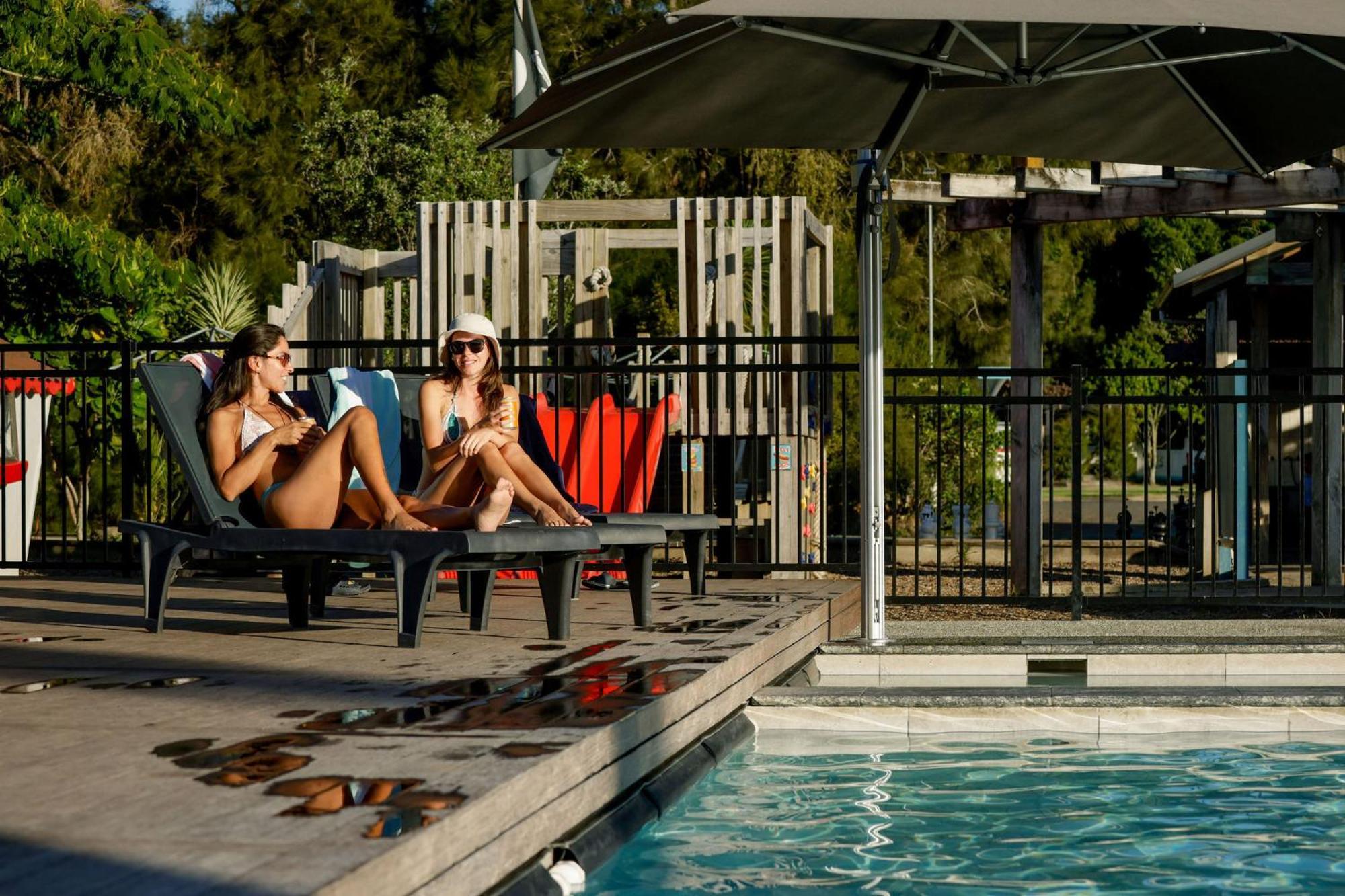 Hot Water Beach Top 10 Holiday Park Hotwater Beach Extérieur photo